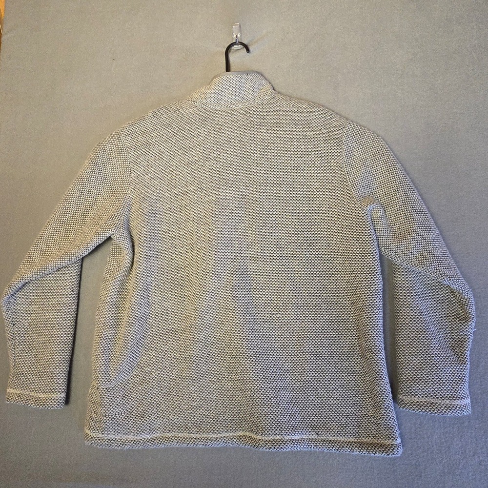 Orvis Classic Collection 1/4 Zip Pullover XXL Beige Sherpa Lined Knit Sweater - Picture 2 of 16